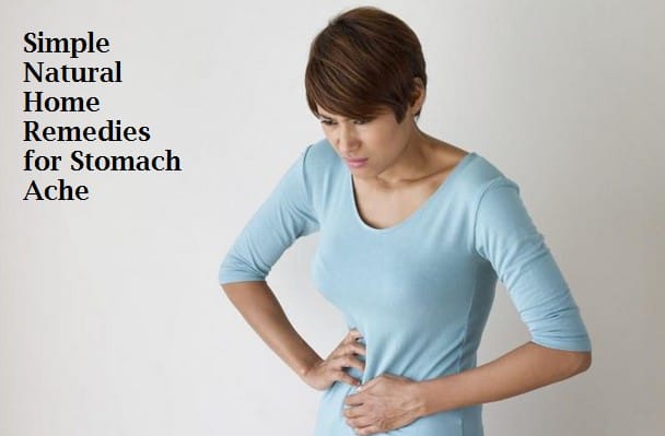 simple natural home remedies for stomach ache