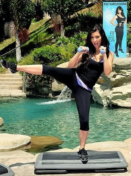 Kim Kardashian body workout