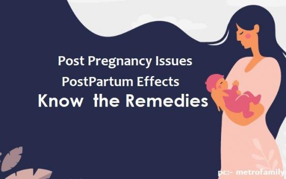 postpartum or post pregnancy issues